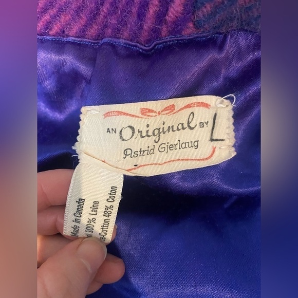 AN orginal by Astrid gjerlaug wool fringe jacket - Picture 4 of 5